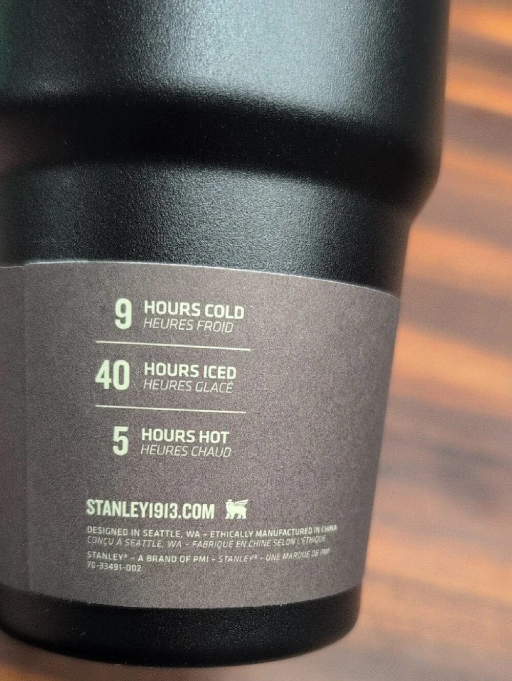 Black Chroma Stanley Tumbler 30oz